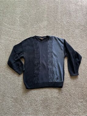 Liberty Sweaters Men's  Crew Neck Pullover Knit Cotton Acrylic Sz XXL